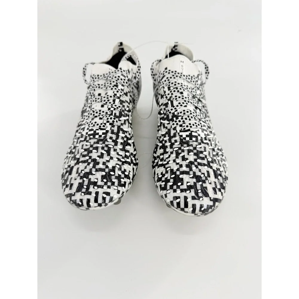 Under Armour UA Magnetico Elite 5‎ FG 6000544-002 Black/White/Black 2025 Sz 10.5